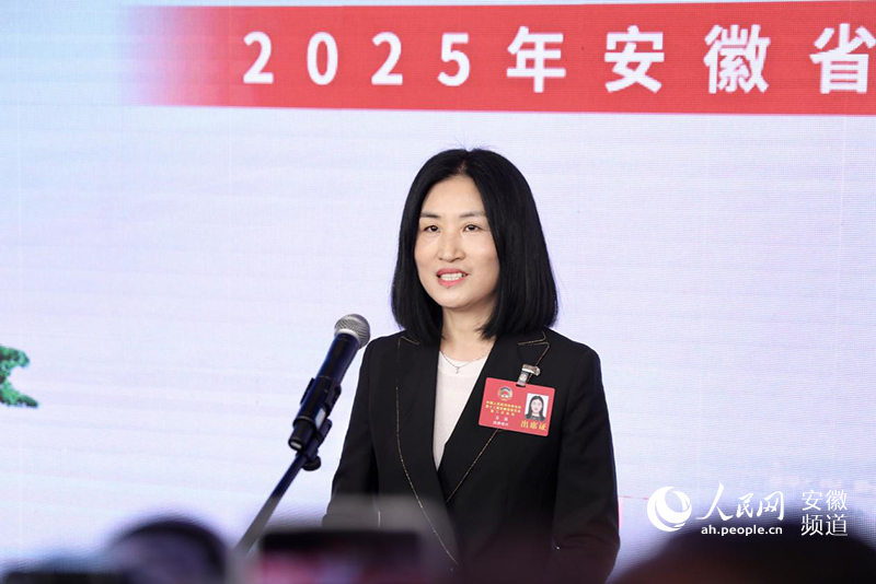 安徽省政協(xié)委員、澳門科技大學(xué)法學(xué)院院長(zhǎng)方泉。人民網(wǎng)記者 陶濤攝